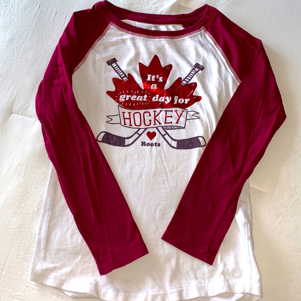 Girls Roots long sleeves tee